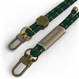 OVERDIGI Handy 多彩快拆手機掛繩+ 360 旋轉掛繩墊片組 棕+綠