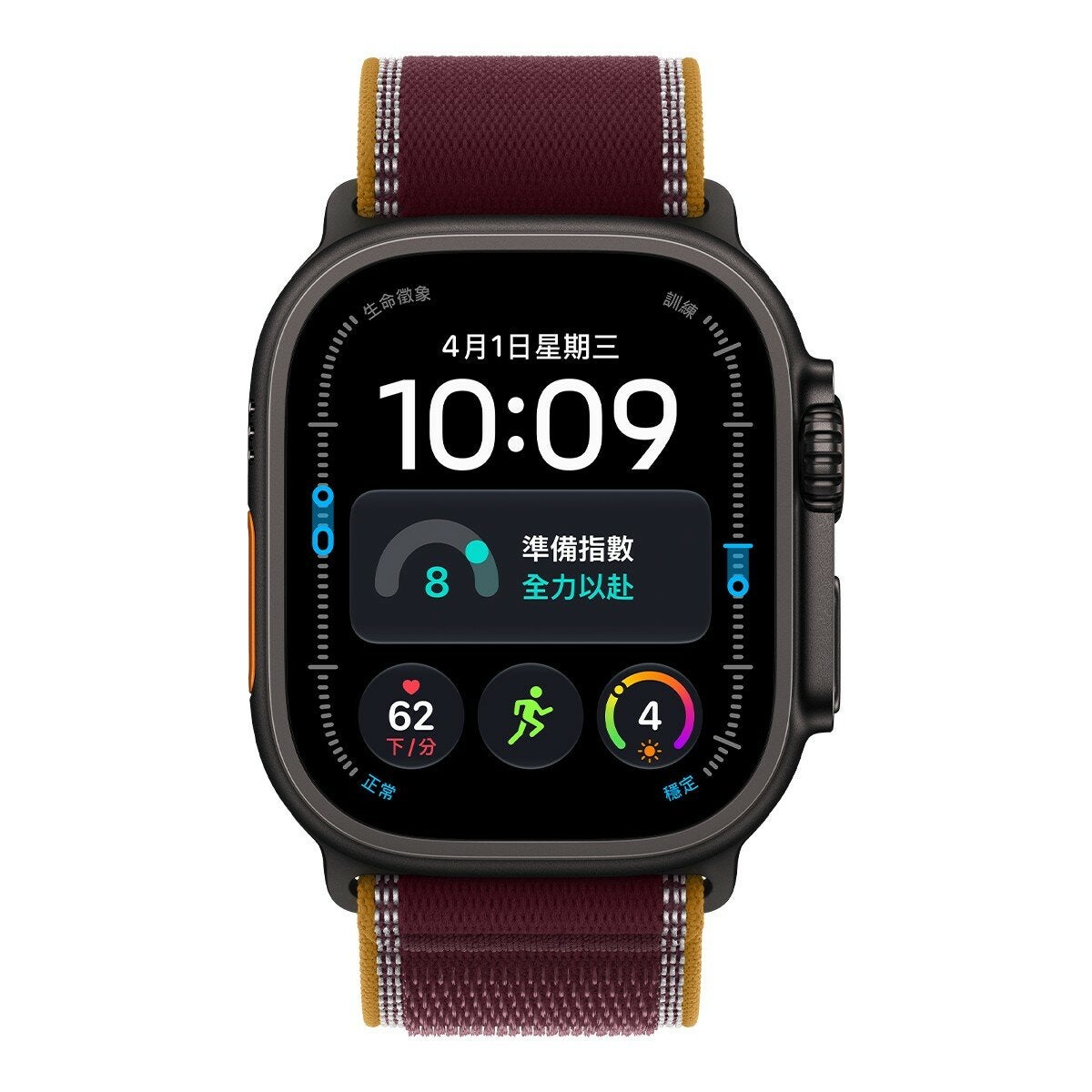 Apple Watch Ultra 4 (GPS + 行動網路) 49公釐 鈦金屬錶殼含錶帶 Apple Watch Ultra 4 (GPS + 行動網路) 49公釐 鈦金屬錶殼含錶帶
