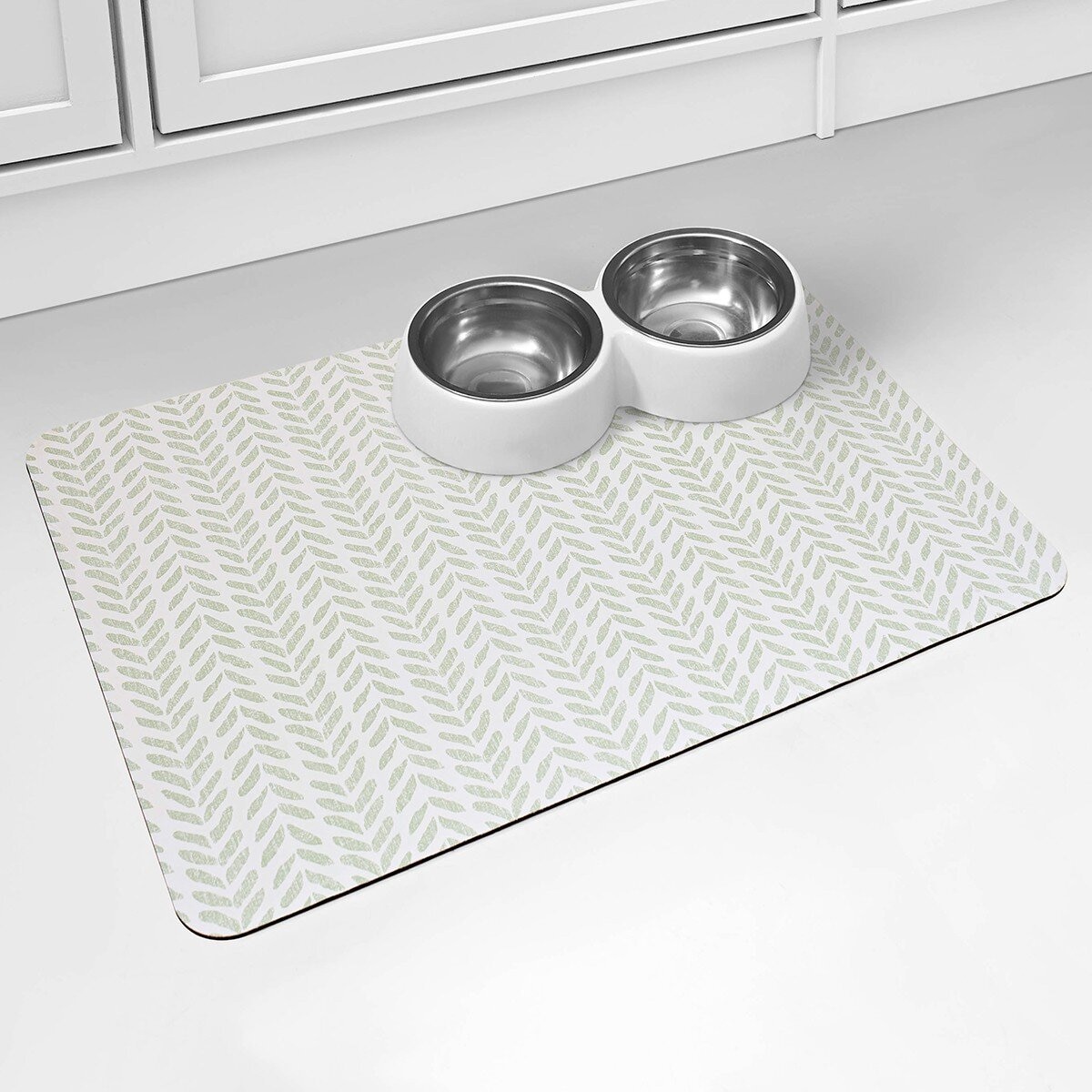 Creative Home 多用途吸水止滑墊 四入組 38公分 X 50公分 2入 + 50公分 X 76公分 2入 綠