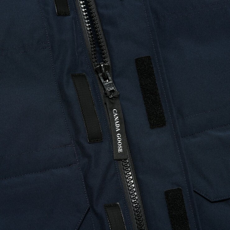 Canada Goose 男連帽外套 深藍 M