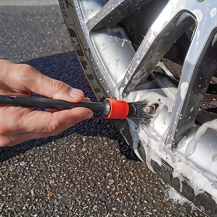 Soft99 DiGloss 好神輪胎刷 + 輪圈細毛刷 + 輪圈刷