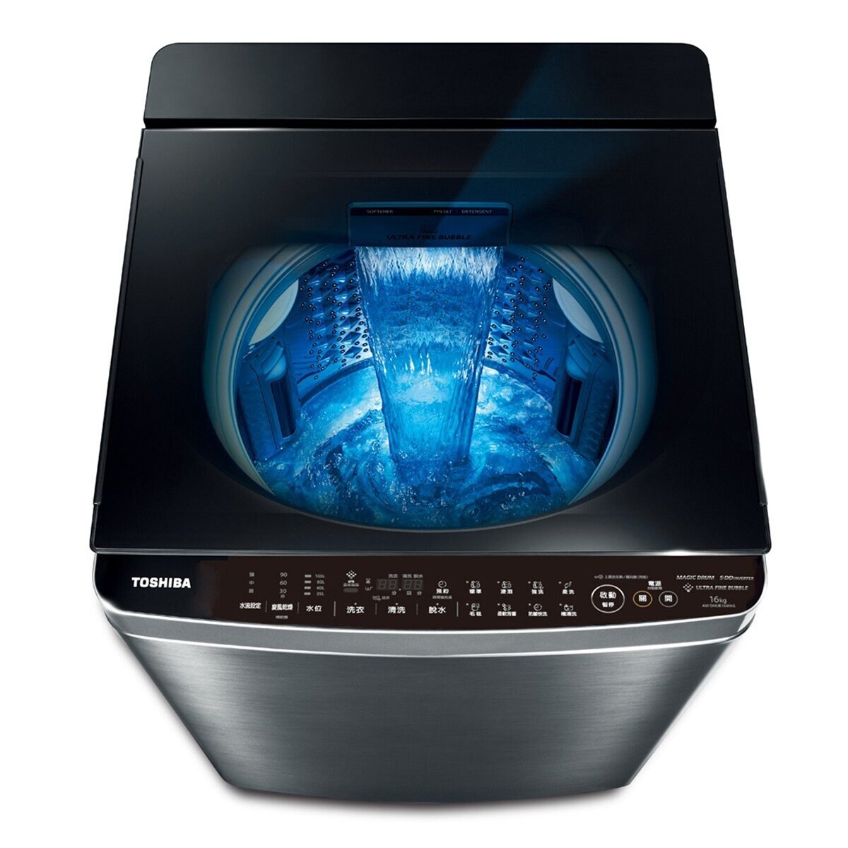 東芝 15公斤 直立式洗衣機 AW-DMUK15WAG(SS)