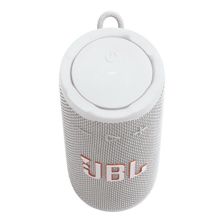 JBL Grip 可攜式防水燈光藍牙喇叭 白色