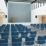 Musical Chairs Cache 可堆疊辦公椅 藍