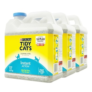 Tidy Cats 高效清香凝結罐裝貓砂 6.35公斤 X 3罐 Tidy Cats 高效清香凝結罐裝貓砂 6.35公斤 X 3罐