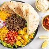 科克蘭 墨西哥風味牛肉沙拉佐皮塔