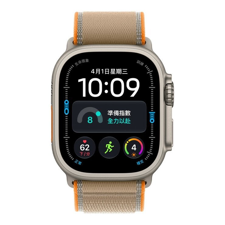 Apple Watch Ultra 4 (GPS + 行動網路) 49公釐 鈦金屬錶殼含錶帶 Apple Watch Ultra 4 (GPS + 行動網路) 49公釐 鈦金屬錶殼含錶帶