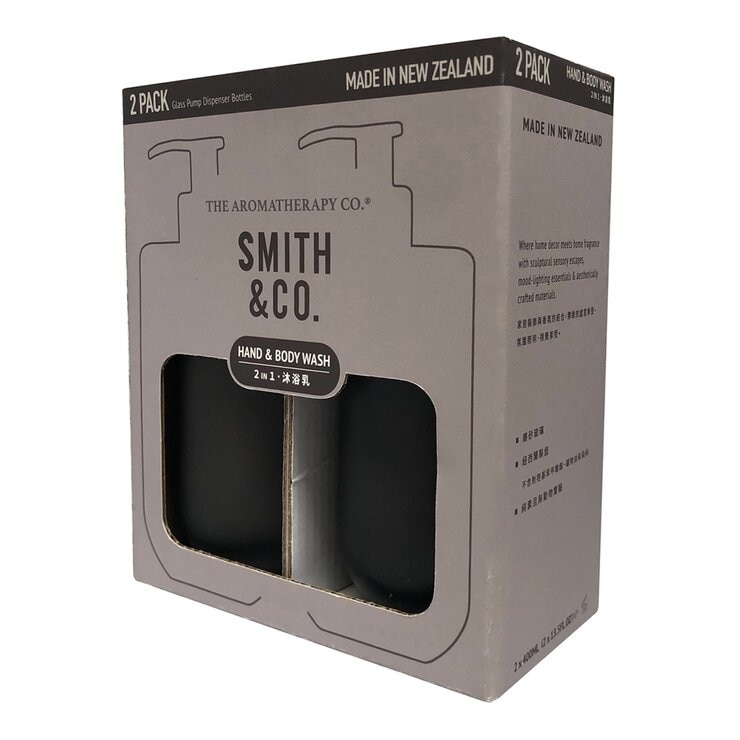 The Aromatherapy Co 煙草雪松洗手沐浴乳 400毫升 X 2入