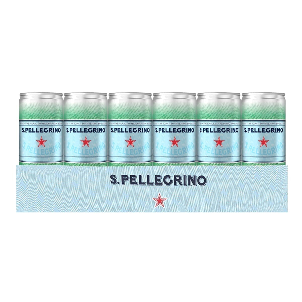 San Pellegrino 聖沛黎洛 天然氣泡礦泉水 330毫升 X 24罐