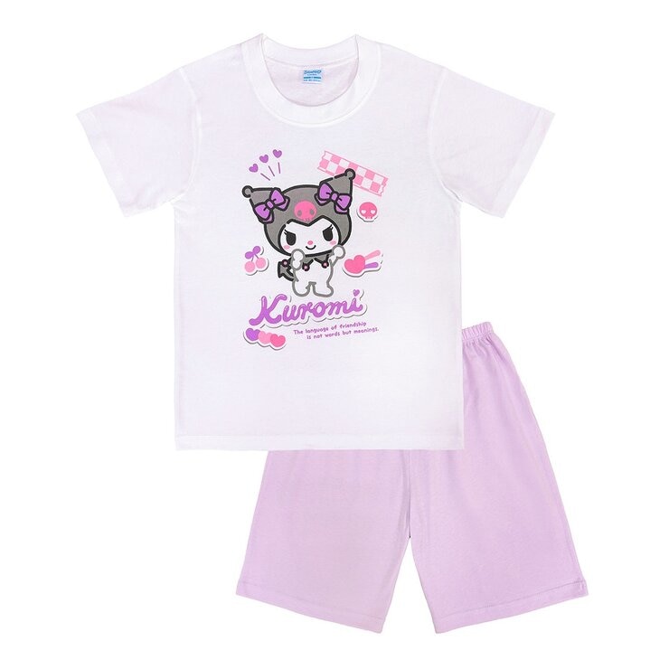 Licensed 女童短袖休閒服四件套組 酷洛米 14T