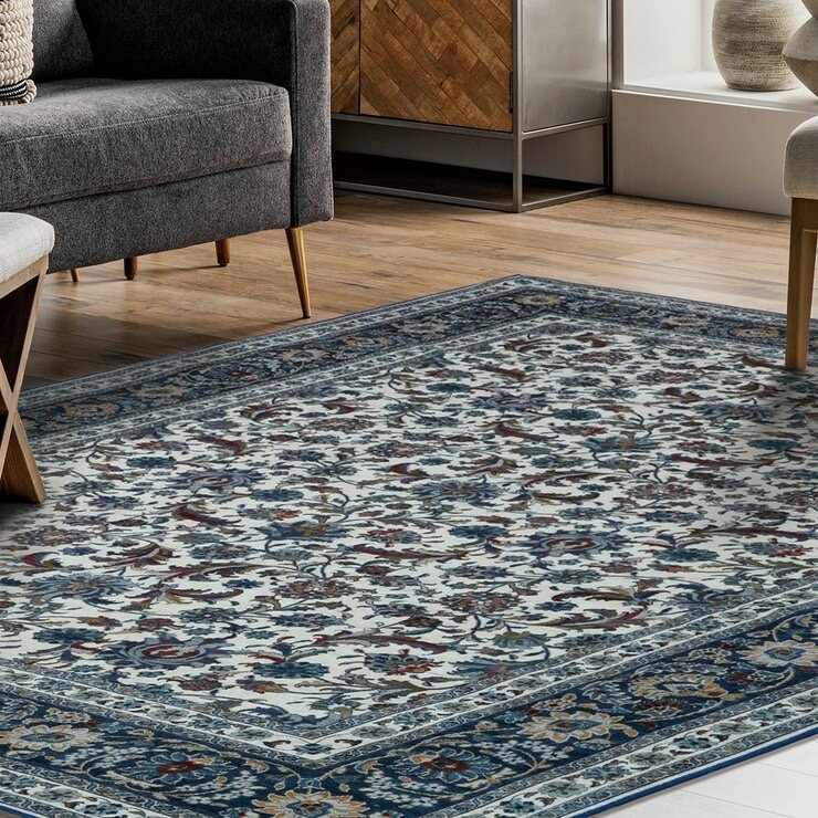 Wyatt & Ash 印花可水洗地毯 2入組