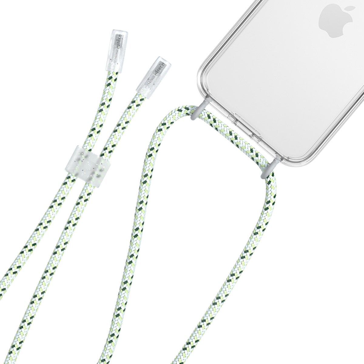 犀牛盾 iPhone 14 Clear 透明防摔手機殼 + 9H 3D滿版螢幕玻璃保護貼 + 手機掛繩