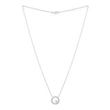 0.45克拉 18K白K金 圓形鑽石項鍊 VS2/I 0.45克拉 18K白K金 圓形鑽石項鍊 VS2/I