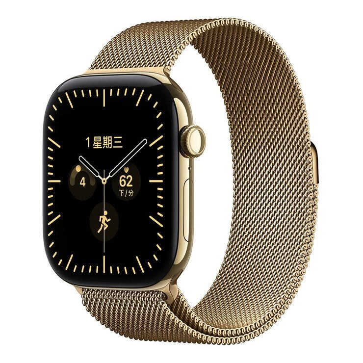 Apple Watch Series 12 (GPS + 行動網路) 46公釐 鈦金屬錶殼 米蘭式錶環 Apple Watch Series 12 (GPS + 行動網路) 46公釐 鈦金屬錶殼 米蘭式錶環