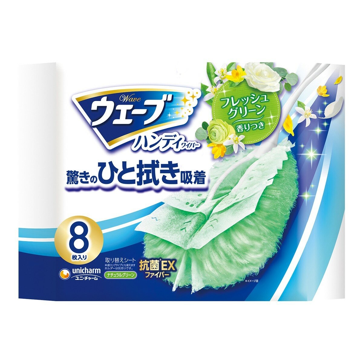 威拂 除塵魔撢組 握把 X 1入 + 補充紙 X 32片 威拂 除塵魔撢組 握把 X 1入 + 補充紙 X 32片