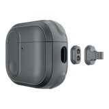MAGEASY Odyssey 抗衝擊磁扣耳機殼 AirPods 4/5 金屬灰藍