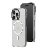 犀牛盾 iPhone 16 Pro Clear MagSafe 兼容 透明防摔手機殼 - 相機鍵開孔版 + 9H 抗藍光鋼化玻璃保護貼