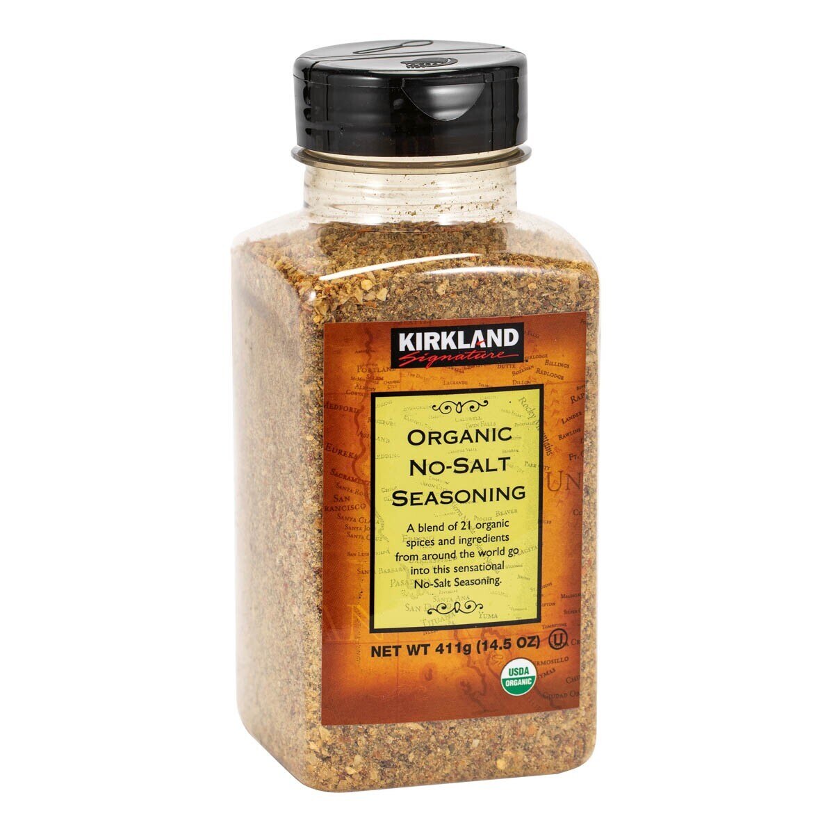 Kirkland Signature 科克蘭有機無添加鹽調味香料綜合21種香料411公克 Costco 好市多線上購物