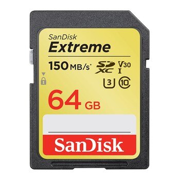 SanDisk 64GB Extreme SDXC 記憶卡 SanDisk 64GB Extreme SDXC 記憶卡