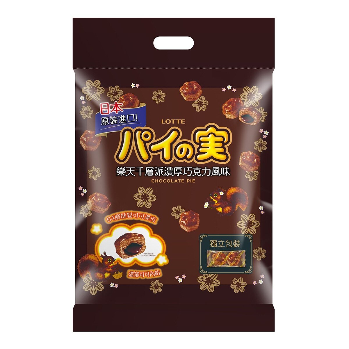 樂天 千層派濃厚巧克力風味 120.4公克 X 4入