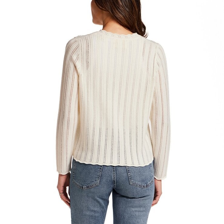 Weatherproof Vintage 女開襟衫 白 Weatherproof Vintage 女開襟衫 白