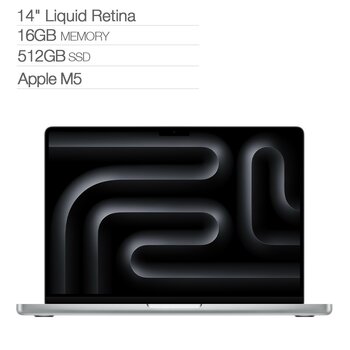 Apple 14 吋 MacBook Pro M5晶片 10核心CPU 10核心GPU 16GB 512GB SSD