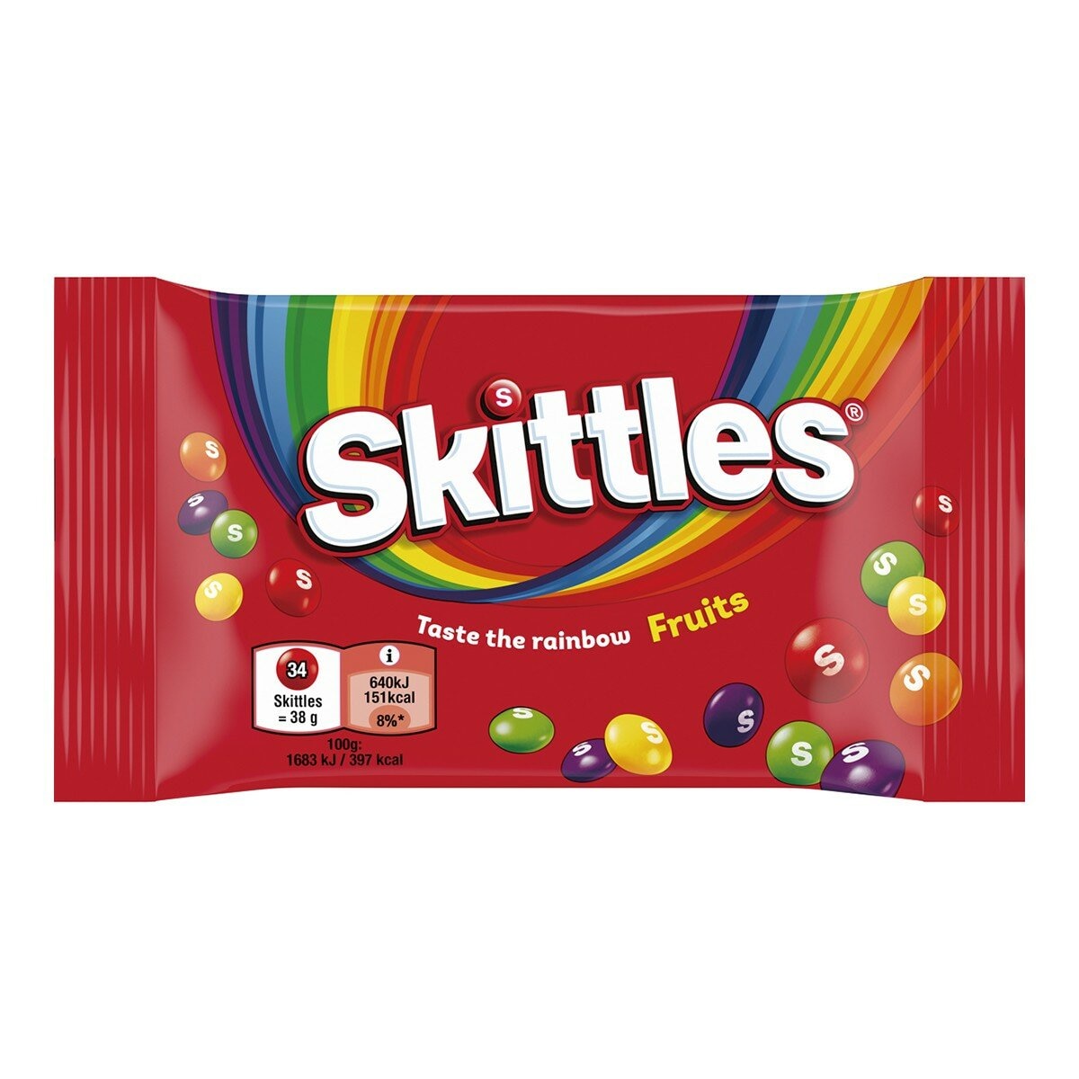 Skittles 彩虹糖綜合歡樂箱 38公克 X 20包 Skittles 彩虹糖綜合歡樂箱 38公克 X 20包
