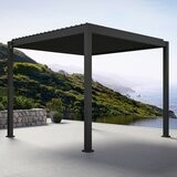 Mirador 111DA 10呎 X 10呎 戶外遮陽亭 深灰色 Mirador 111DA 10呎 X 10呎 戶外遮陽亭 深灰色