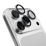 MAGEASY Bright M 不發黃軍規磁吸透明殼 iPhone 17 Pro Max(白磁圈) + 鏡頭保護貼Lenz(迷霧) + Vetro 9H 鋼化玻璃保護膜