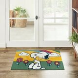 經典卡通舒適地毯 57公分 X 96公分 彩虹