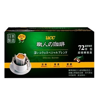 UCC 職人精選濾掛式咖啡 7公克 X 72入 UCC 職人精選濾掛式咖啡 7公克 X 72入