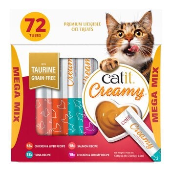 Catit Creamy 鮮肉泥貓零食 15公克 X 72入 Catit Creamy 鮮肉泥貓零食 15公克 X 72入