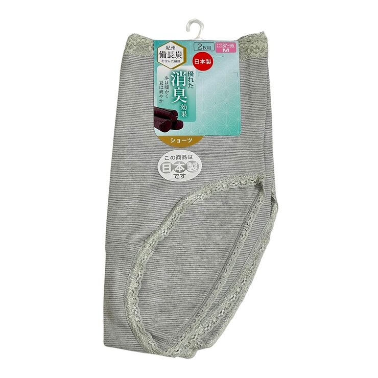 三和 女內褲 2入組 灰色