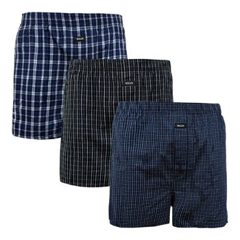 三槍 宜而爽 男平織平口褲 3入組