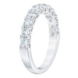 1.0克拉 14K白K金 圓形鑽石戒指 VS2/G