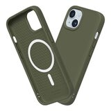 犀牛盾 iPhone 15 SolidSuit MagSafe 兼容 經典防摔手機殼 + 9H 抗藍光鋼化玻璃保護貼