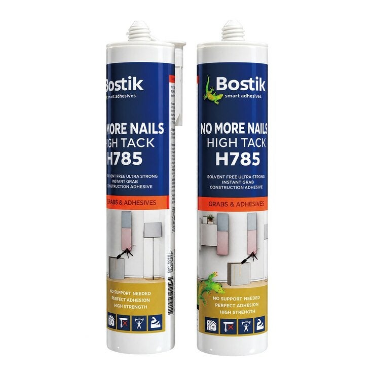 Bostik 荷蘭免釘膠 H785 X 2入 + 台灣製英式旋轉施工槍 X 1入 Bostik 荷蘭免釘膠 H785 X 2入 + 台灣製英式旋轉施工槍 X 1入