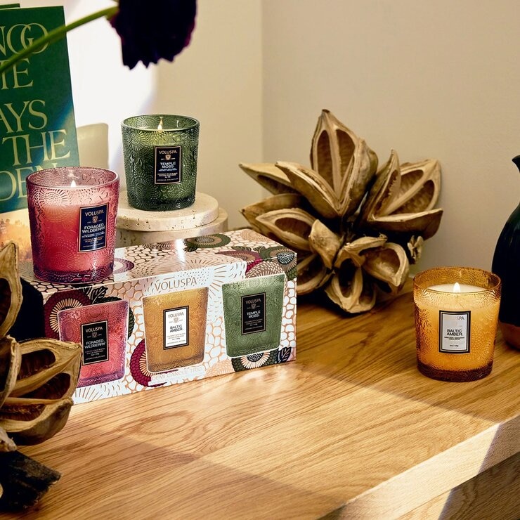 VOLUSPA 蠟燭禮盒組 5盎司 X 3入