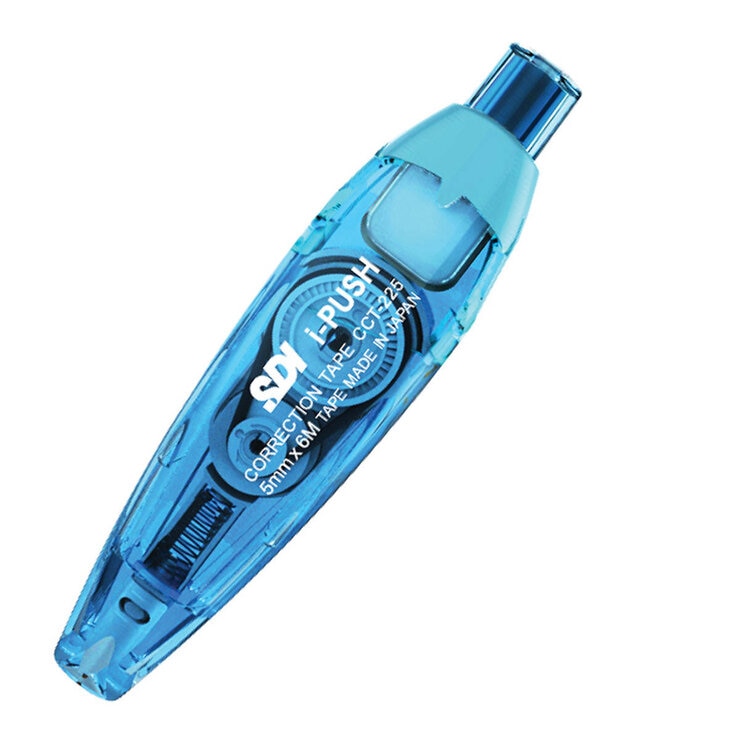 手牌 i-PUSH 輕鬆按滾輪修正帶組 5公厘 X 6公尺 (修正帶 4入 + 替換帶 12入)