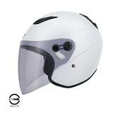 M2R 3/4罩安全帽 騎乘機車用防護頭盔 M-700 消光白 M