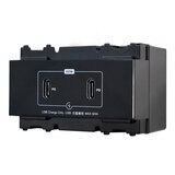 台達電子 PD款 60W 充電插座 (TypeC + TypeC) 雙孔 2入 黑色