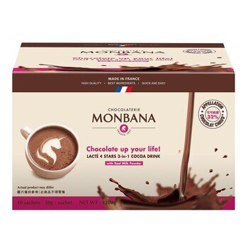 Monbana 三合一極品可可 30公克 X 40入 Monbana 三合一極品可可 30公克 X 40入