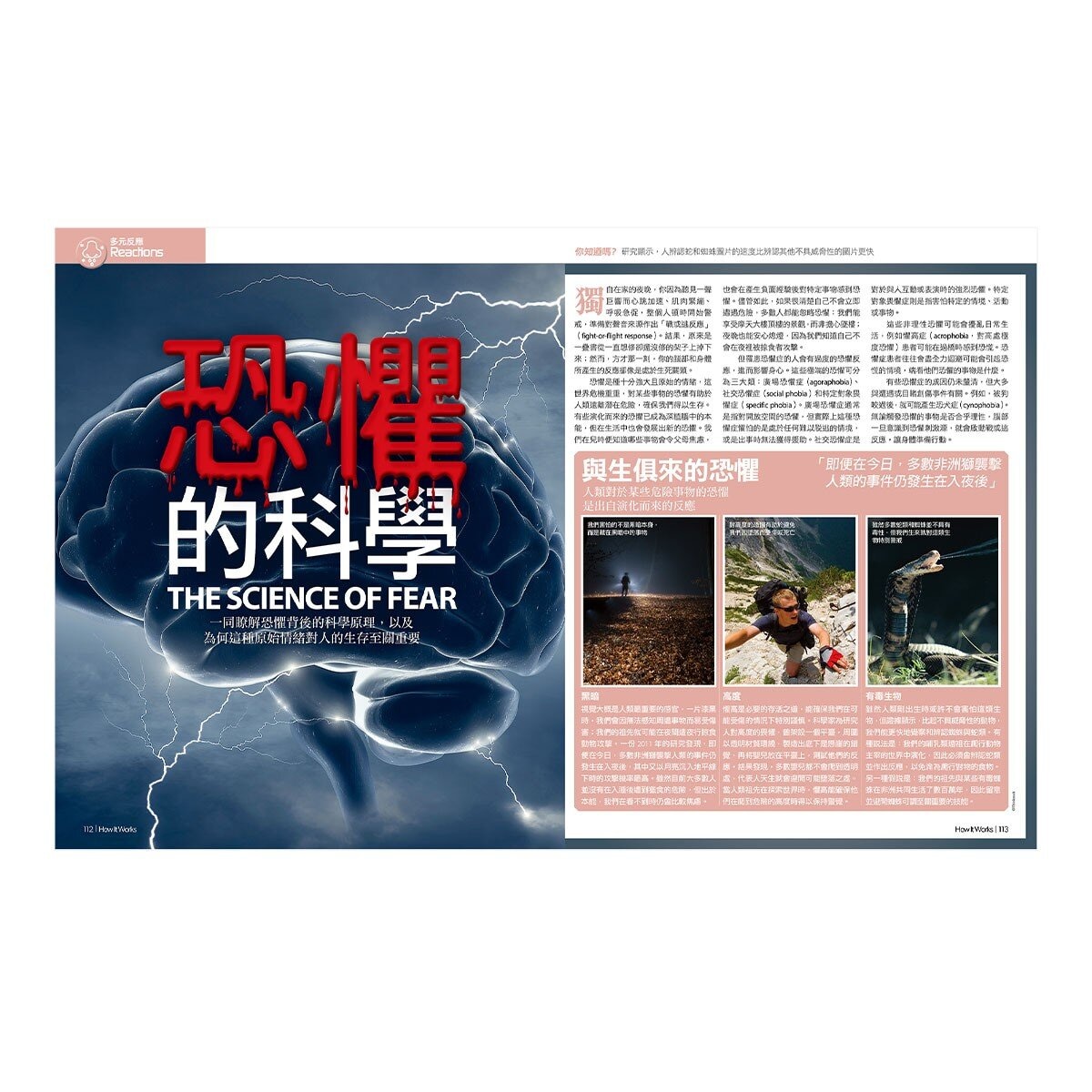 How It Works知識大圖解 國際中文版年度特刊：人體的奧祕 + How It Works知識大圖解 奇妙大自然大圖解(全新增修版)【純書版】2書合售