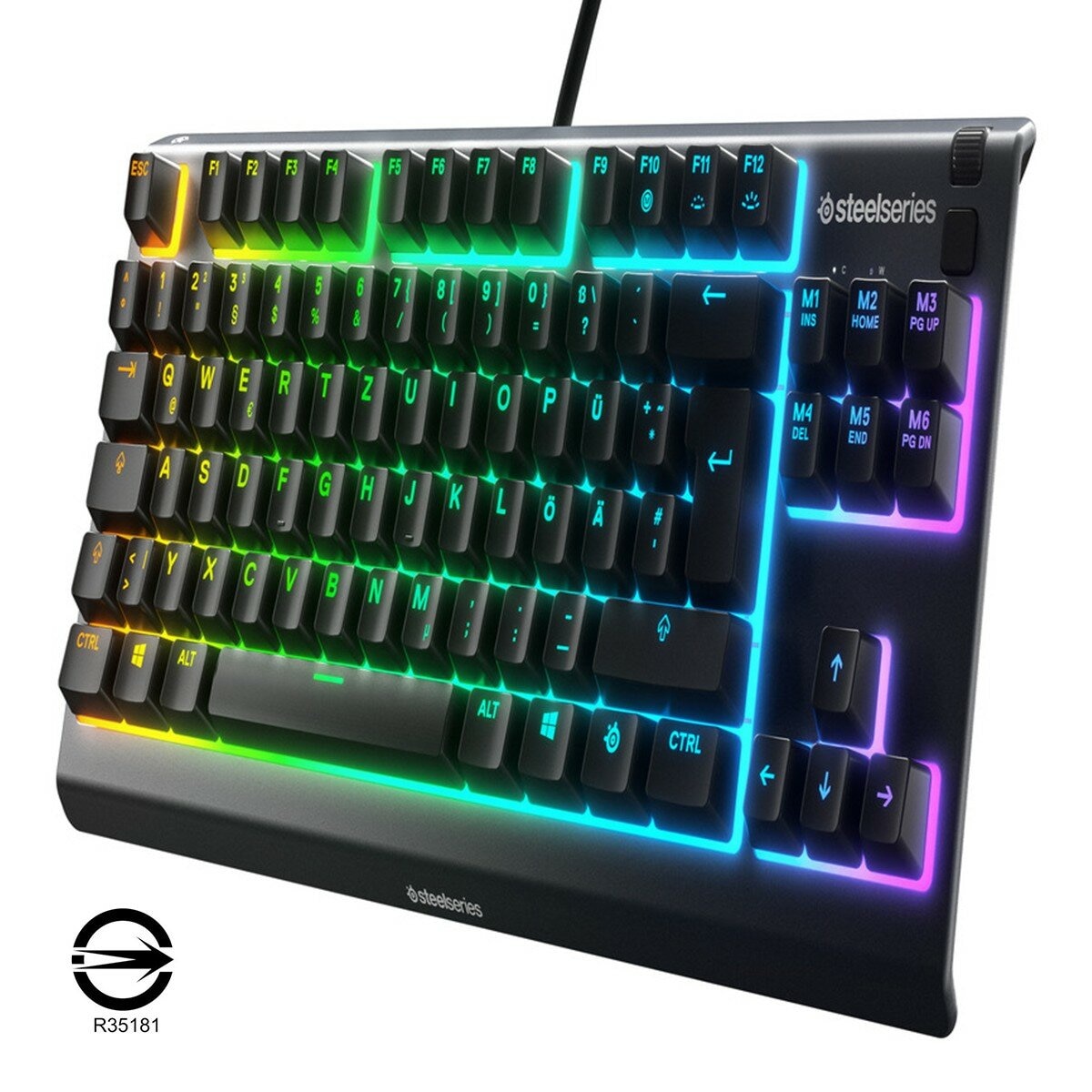 SteelSeries 賽睿 Apex 3 TKL 有線電競鍵盤 英文 黑色 SteelSeries 賽睿 Apex 3 TKL 有線電競鍵盤 英文 黑色