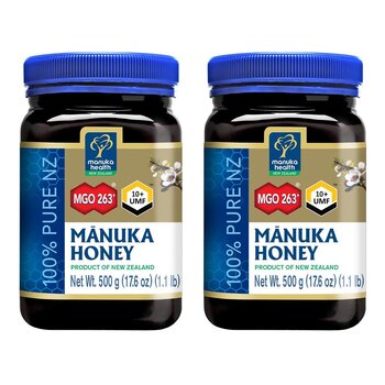 MANUKA Health 麥蘆卡蜂蜜UMF10+ 500公克 X 2罐