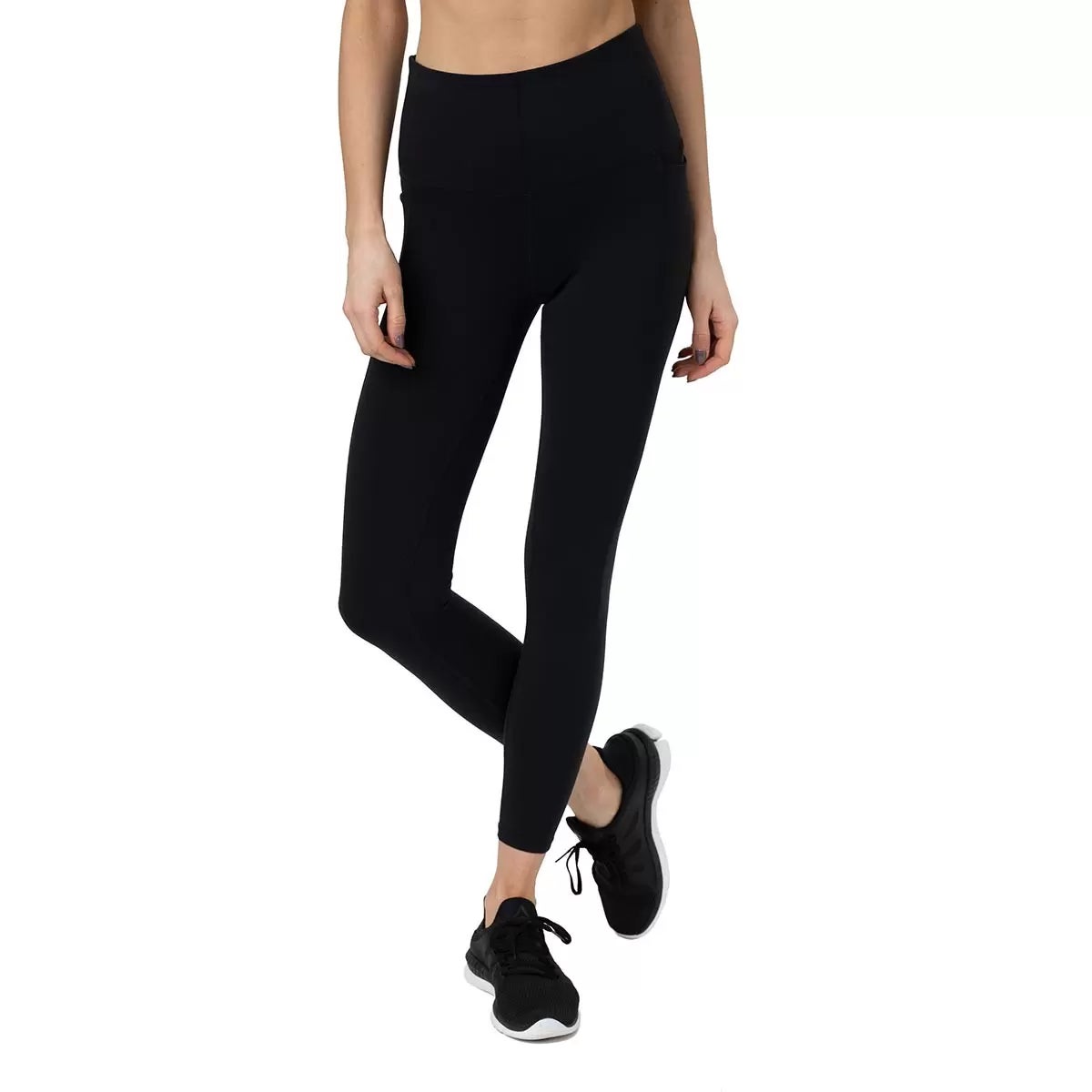 Tuff Lifestyle 女高腰緊身褲 黑 #1528280-BLK｜Costco好市多必買推薦