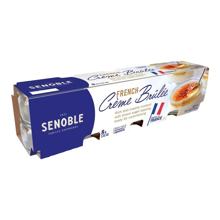 SENOBLE 法式烤布蕾 100公克 X 8入 SENOBLE 法式烤布蕾 100公克 X 8入