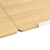 Flexispot 手動升降桌 橡木+白色 Flexispot 手動升降桌 橡木+白色