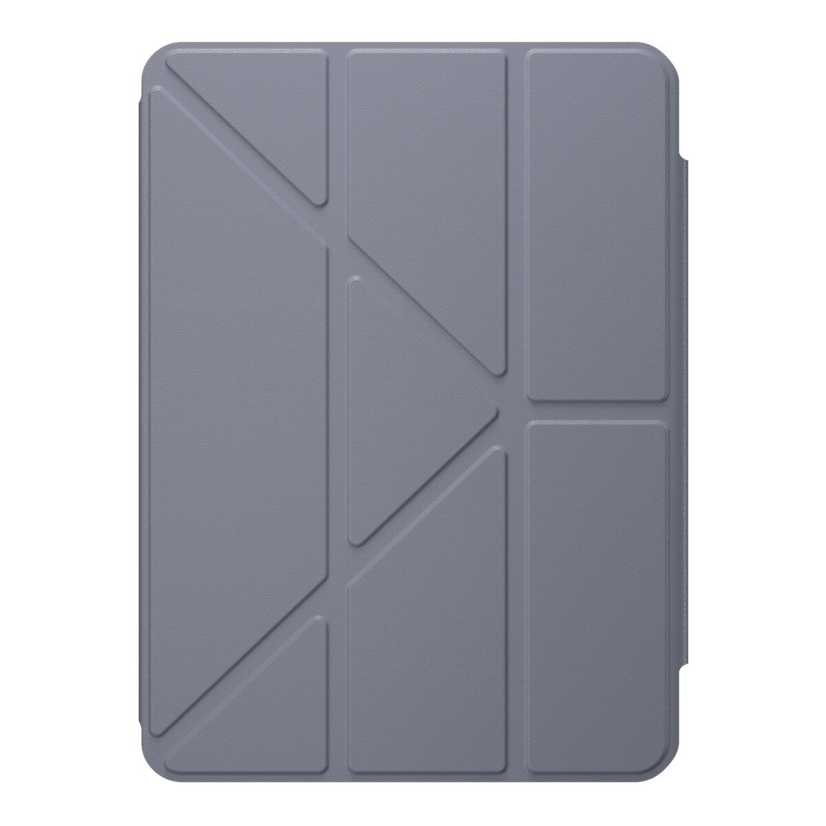 MAGEASY Facet 全方位支架透明背蓋保護套 適用於 2024 iPad Air 13吋 2025 M3 / 2024 M2 阿拉斯加藍