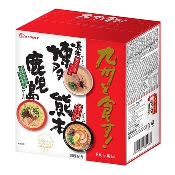 Marutai 九州拉麵三口味組 8入